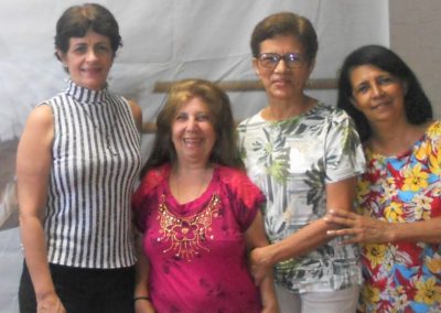 Regina Budoia, Cristina, Vilma e Lia